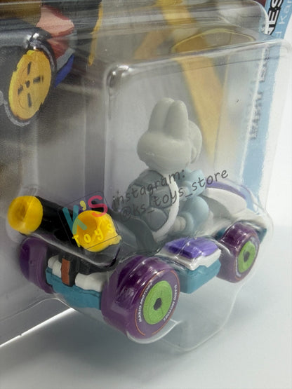 HOTWHEELS MARIO KART 1:64 BY MATTEL, "DRY BONES WITH STANDARD KART" 2026 RE-RELEASED - BNIP