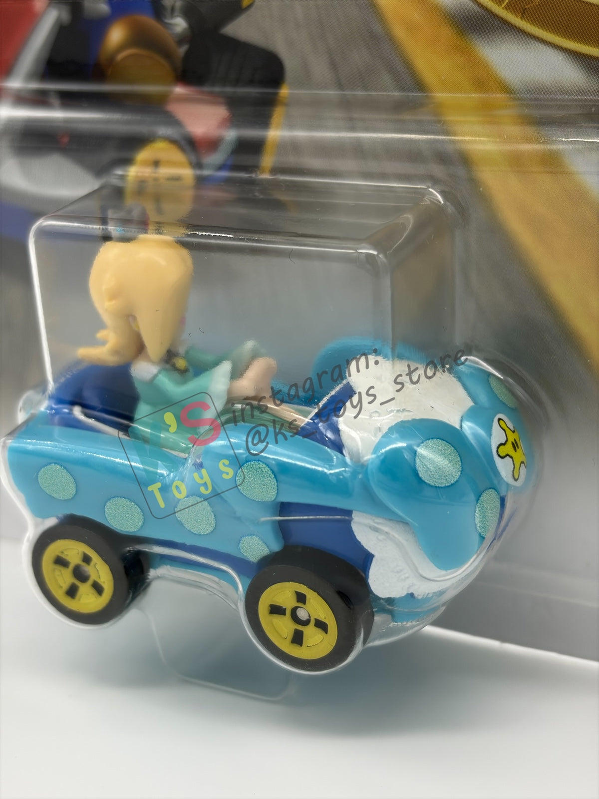 HOTWHEELS MARIO KART 1:64 BY MATTEL, "ROSALINA BIRTHDAY GIRL" 2026 RE-RELEASED - BNIP