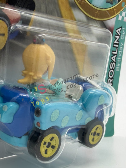 HOTWHEELS MARIO KART 1:64 BY MATTEL, "ROSALINA BIRTHDAY GIRL" 2026 RE-RELEASED - BNIP
