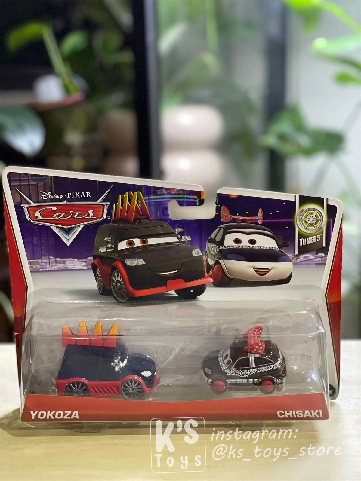 Disney Pixar Cars 1:55 2-Pack Yokoza and Chisaki - Tuners - BNIP