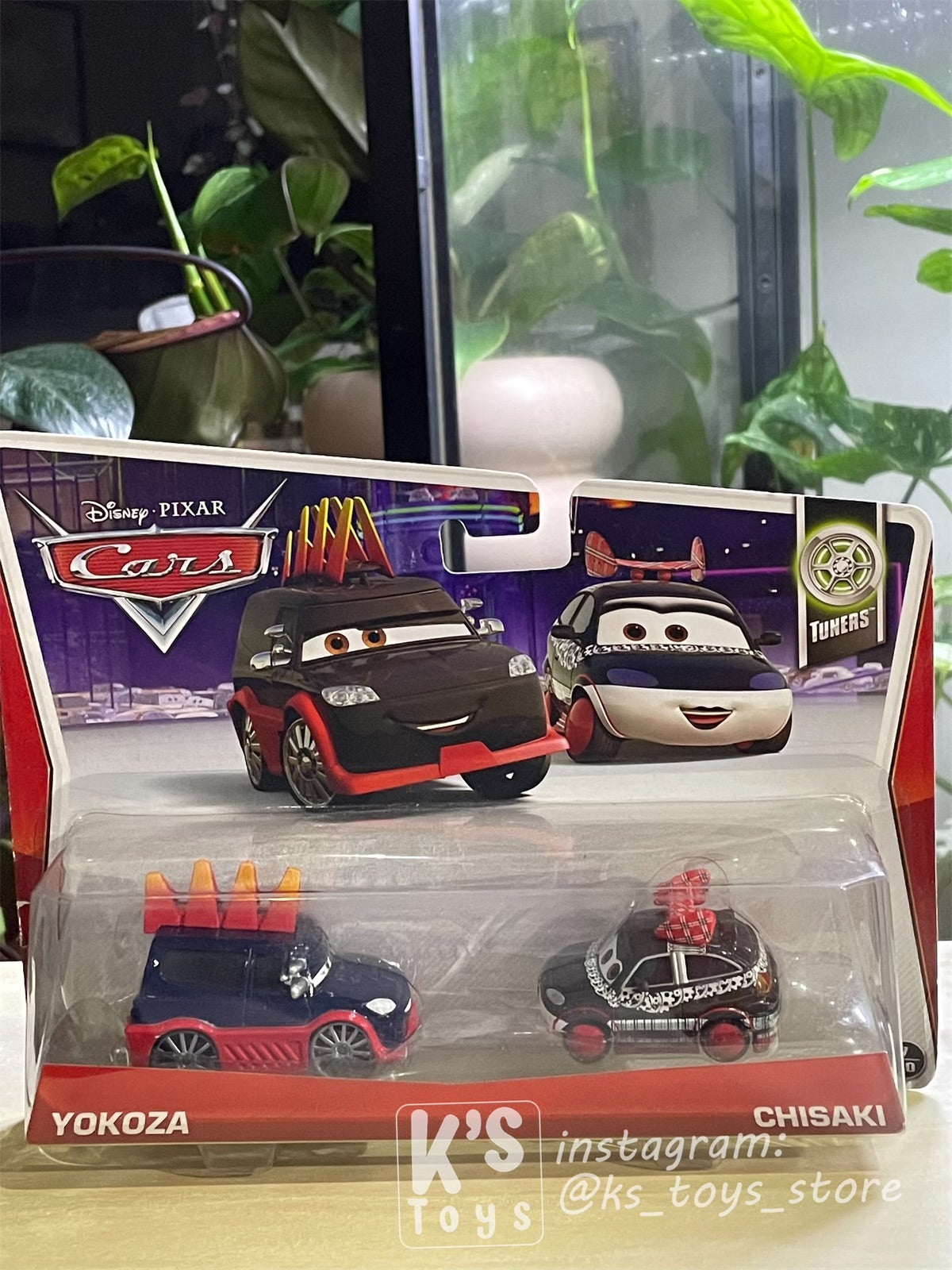 Disney Pixar Cars 1:55 2-Pack Yokoza and Chisaki - Tuners - BNIP