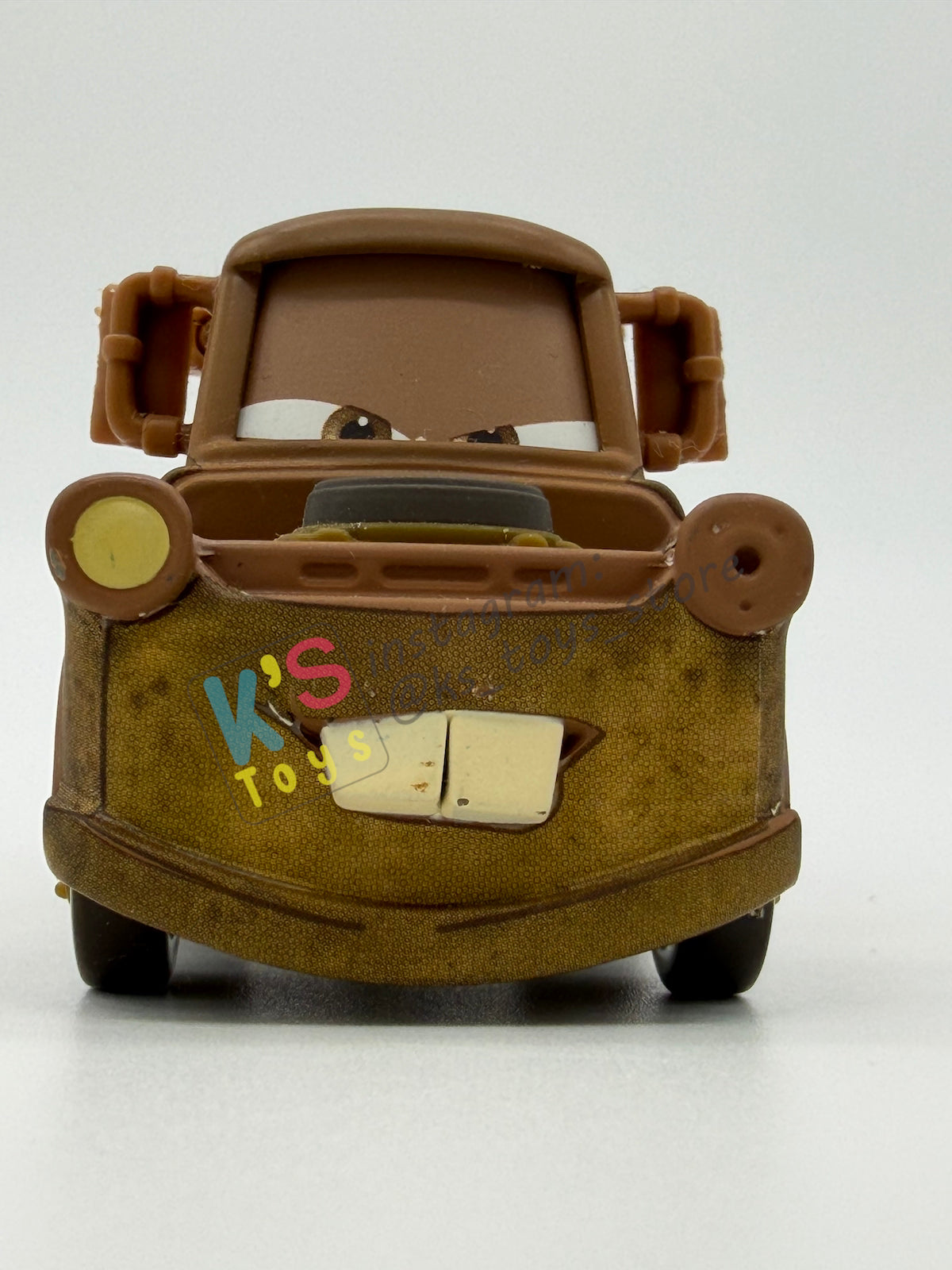 PRE-OWNED / LOOSE DISNEY PIXAR CARS 1:55 BY MATTEL - "TIME TRAVEL MATER" RADIATOR SPRINGS BEGINNING GIFT PACK SERIES - IN MINT CONDITION