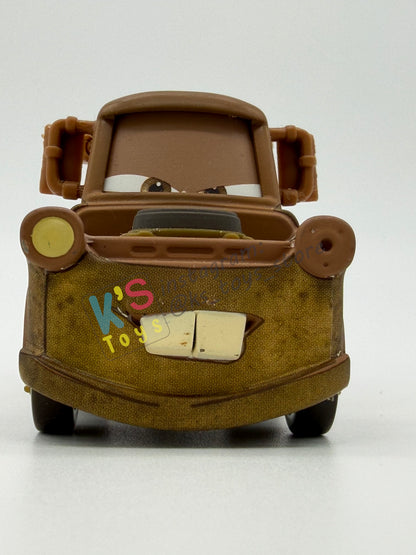 PRE-OWNED / LOOSE DISNEY PIXAR CARS 1:55 BY MATTEL - "TIME TRAVEL MATER" RADIATOR SPRINGS BEGINNING GIFT PACK SERIES - IN MINT CONDITION