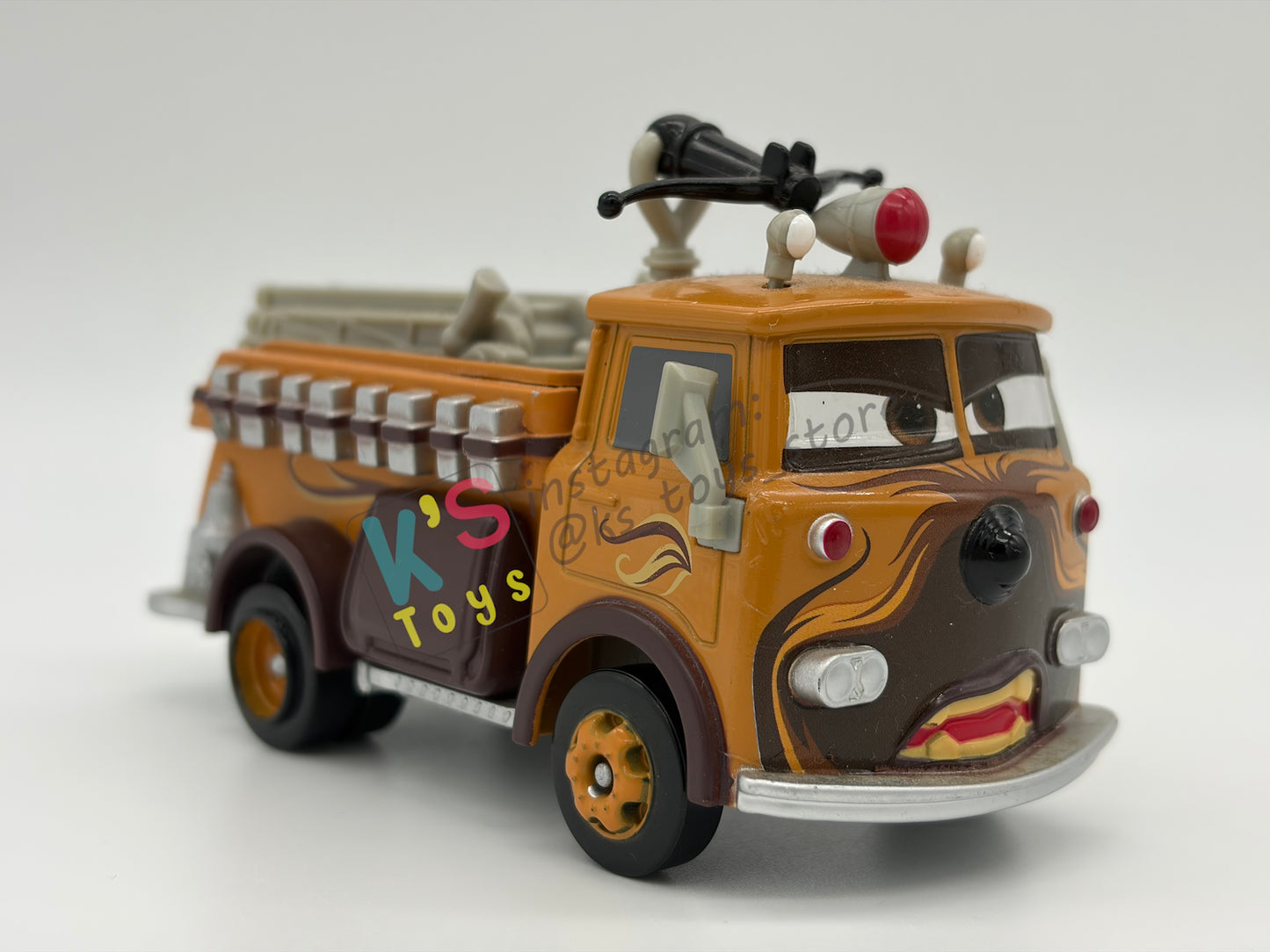 PRE-OWNED / LOOSE DISNEY PIXAR CARS - "RED AS CHEWBACCA" STAR WARS SERIES - NEAR MINT CONDITION - READ DESCRIPTION!!!!!!!!!!