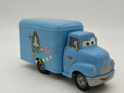 PRE-OWNED / LOOSE DISNEY PIXAR CARS 1:55 BY MATTEL - "NASCA TRUCK" MOON MATER SERIES - IN GOOD CONDITION