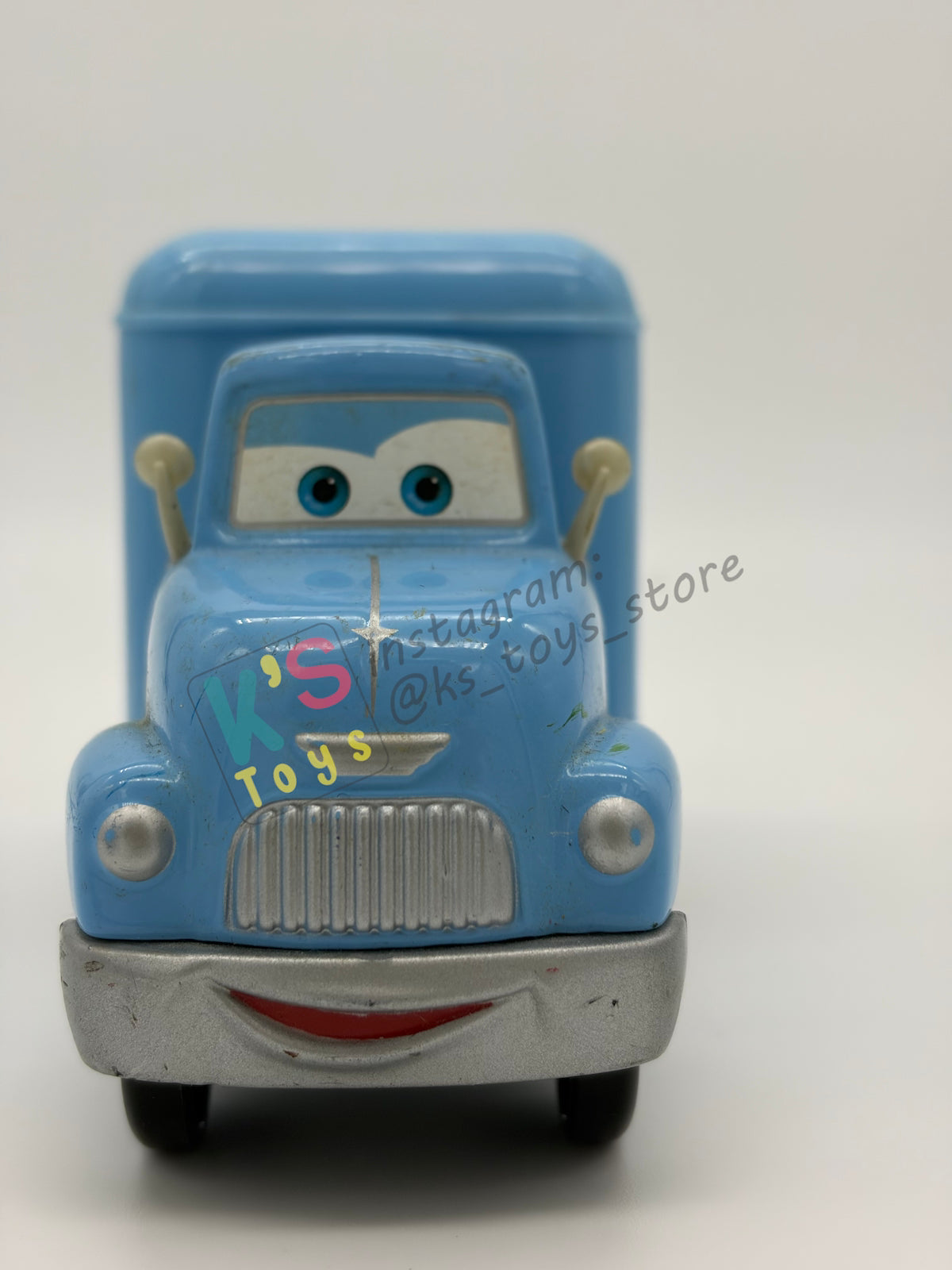 PRE-OWNED / LOOSE DISNEY PIXAR CARS 1:55 BY MATTEL - "NASCA TRUCK" MOON MATER SERIES - IN GOOD CONDITION