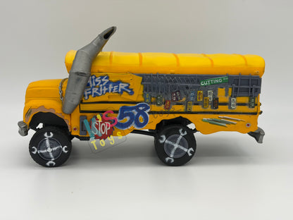 DISNEY STORE EXCLUSIVE DISNEY PIXAR CARS 1:43 - MISS FRITTER - CARS 3 SERIES - PRE-OWNED IN GOOD CONDITION