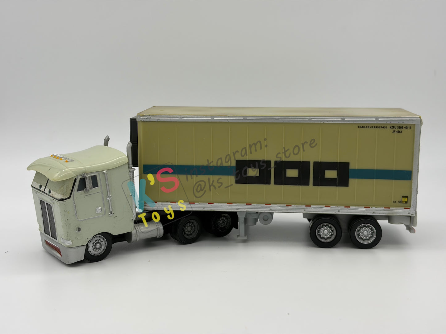 PRE-OWNED / LOOSE HAULER DISNEY PIXAR CARS BY MATTERL, "BEN CRANKLESHAFT HAULER" CARS SERIES - IN GOOD CONDITION - READ DESCRIPTION!!!