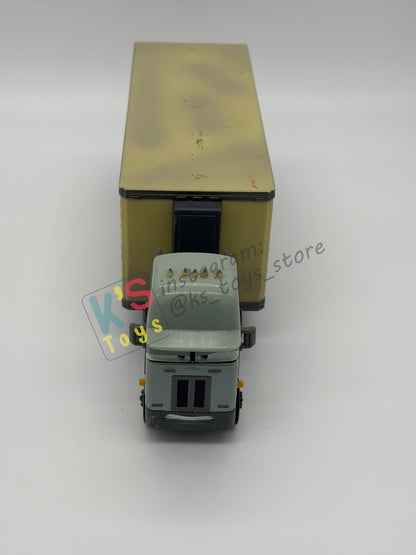 HAULER DISNEY PIXAR CARS BY MATTEL, CHET BOXKAAR, PRE-OWNED IN GOOD CONDITION