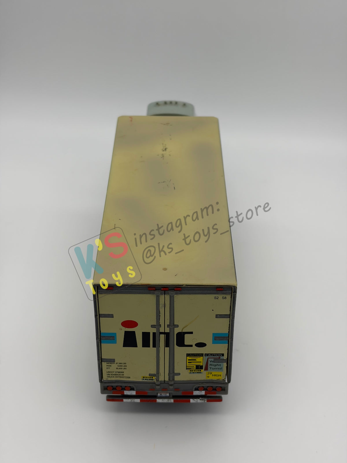 HAULER DISNEY PIXAR CARS BY MATTEL, CHET BOXKAAR, PRE-OWNED IN GOOD CONDITION
