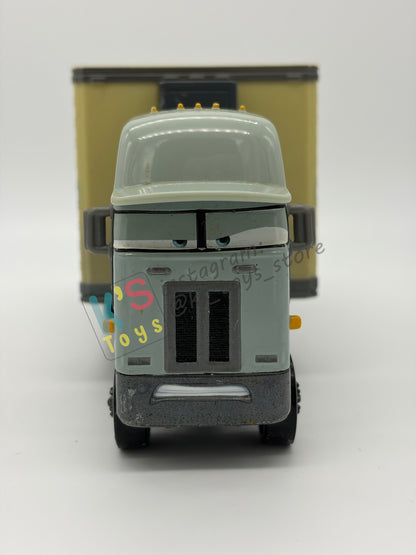 HAULER DISNEY PIXAR CARS BY MATTEL, CHET BOXKAAR, PRE-OWNED IN GOOD CONDITION