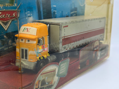 Hauler Disney Pixar Cars by Mattel, Paul Valdez #16 Hauler - BNIP ** BLISTER IS CRACKED**