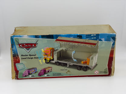 Hauler Disney Pixar Cars by Mattel, Paul Valdez #16 Hauler - BNIP ** BLISTER IS CRACKED**