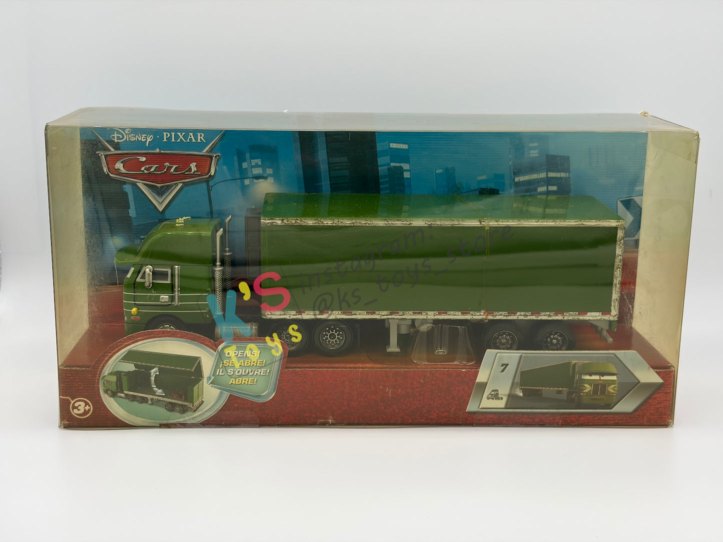 Hauler Disney Pixar Cars by Mattel, Gil Hauler 2009 Released #7 - BNIP