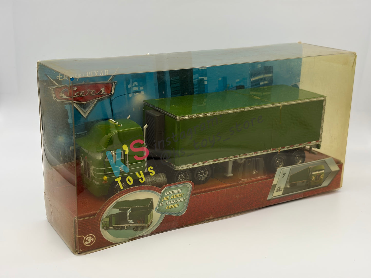 Hauler Disney Pixar Cars by Mattel, Gil Hauler 2009 Released #7 - BNIP
