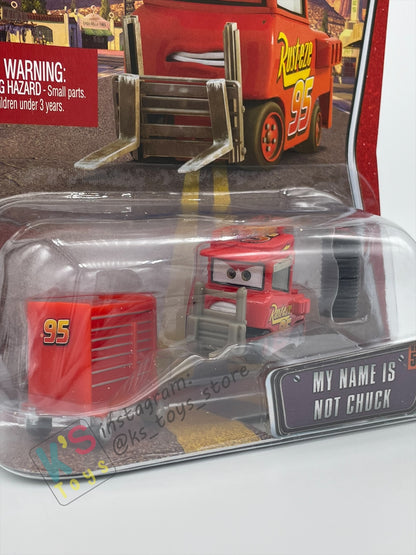 DISNEY PIXAR CARS BY MATTEL, THE WORLD OF CARS SERIES - MY NAME IS NOT CHUCK #55 - BNIP