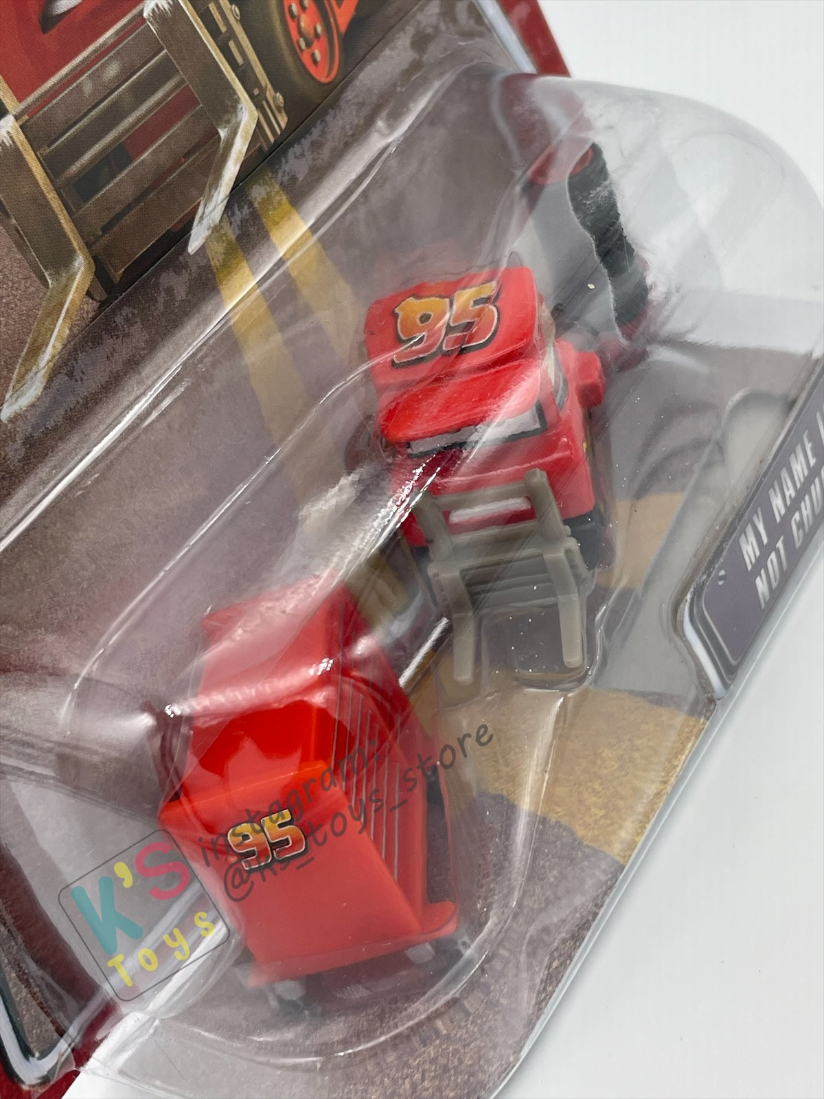 DISNEY PIXAR CARS BY MATTEL, THE WORLD OF CARS SERIES - MY NAME IS NOT CHUCK #55 - BNIP