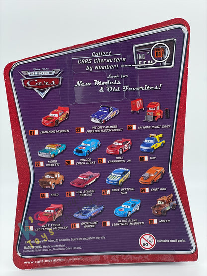 DISNEY PIXAR CARS BY MATTEL, THE WORLD OF CARS SERIES - MY NAME IS NOT CHUCK #55 - BNIP