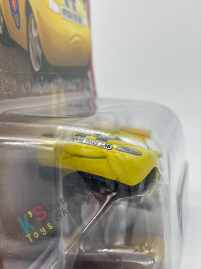 DISNEY PIXAR CARS "CHARLIE CHECKER" THE WORLD OF CARS SERIES- BNIP