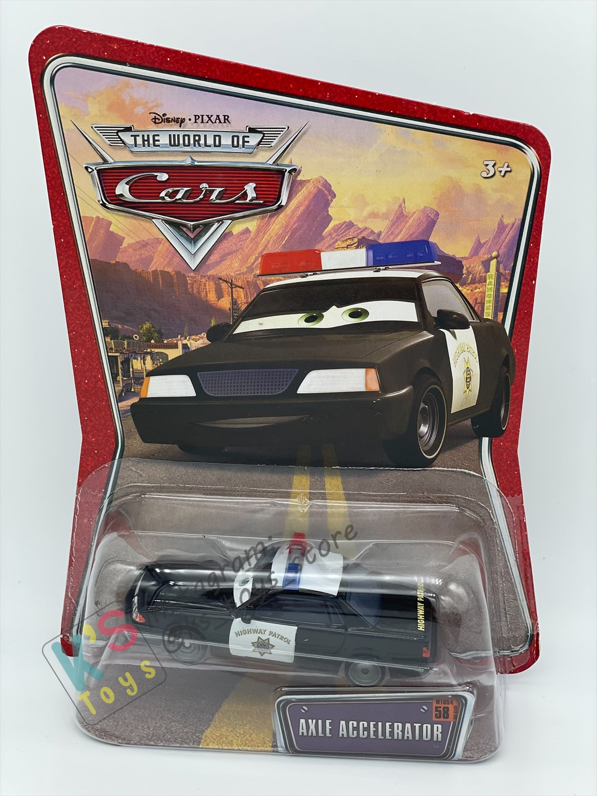 DISNEY PIXAR CARS BY MATTEL,  "AXLE ACCELERATOR" - THE WORLD OF CARS SERIES - BNIP