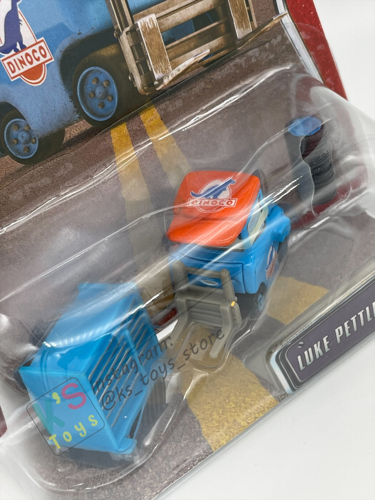 DISNEY PIXAR CARS BY MATTEL,  "LUKE PETTLEWORK" - THE WORLD OF CARS SERIES - BNIP