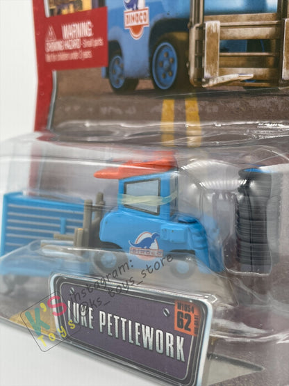 DISNEY PIXAR CARS BY MATTEL,  "LUKE PETTLEWORK" - THE WORLD OF CARS SERIES - BNIP