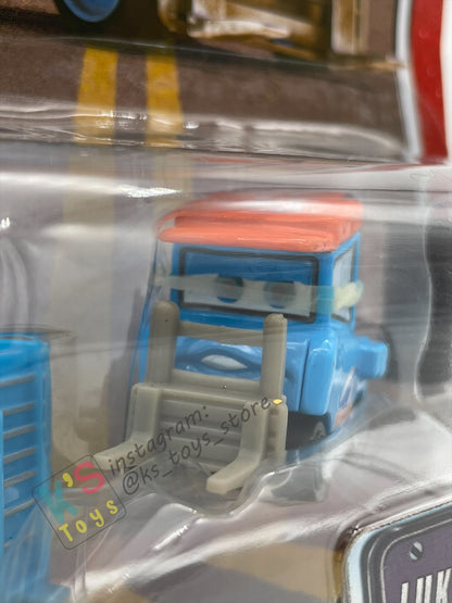 DISNEY PIXAR CARS BY MATTEL,  "LUKE PETTLEWORK" - THE WORLD OF CARS SERIES - BNIP
