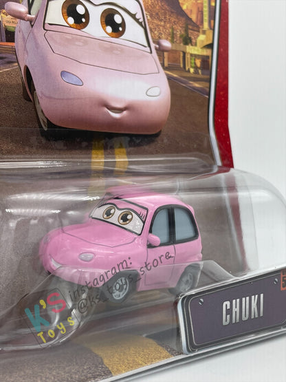 DISNEY PIXAR CARS BY MATTEL,  "CHUKI" - THE WORLD OF CARS SERIES - BNIP
