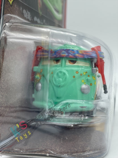 DISNEY PIXAR CARS BY MATTEL, PIT CREW MEMBER FILLMORE #37 - BNIP