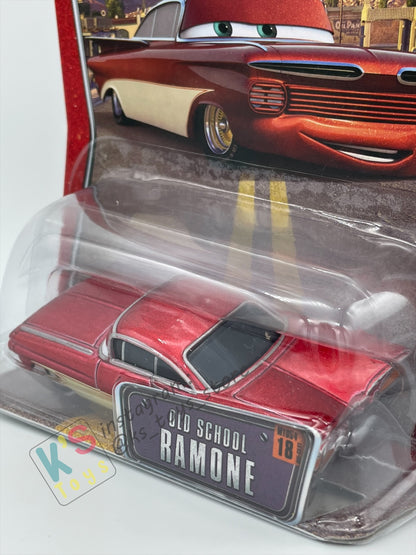 DISNEY PIXAR CARS BY MATTEL, OLD SCHOOL RAMONE - THE WORLD OF CARS - BNIP