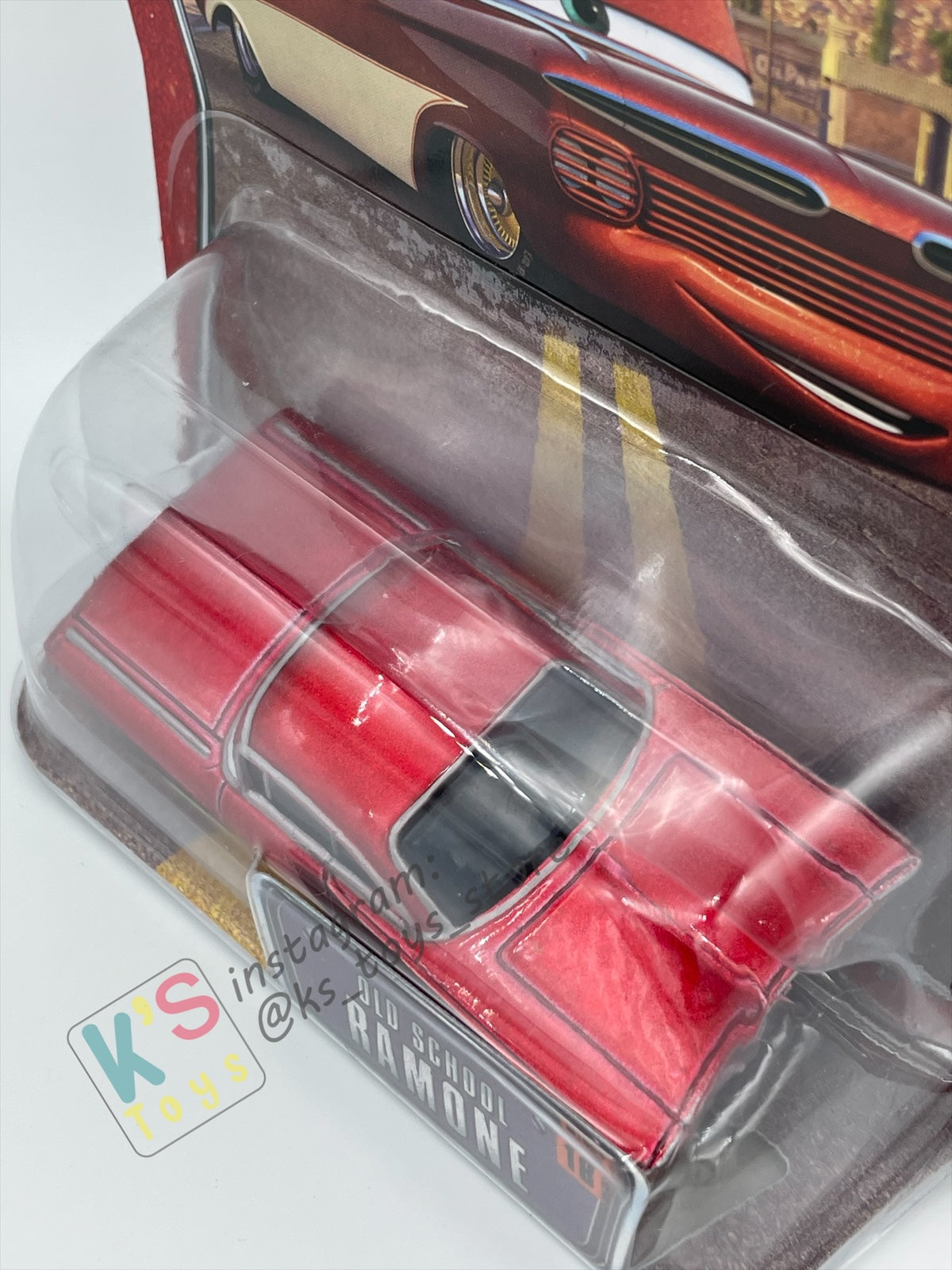 DISNEY PIXAR CARS BY MATTEL, OLD SCHOOL RAMONE - THE WORLD OF CARS - BNIP