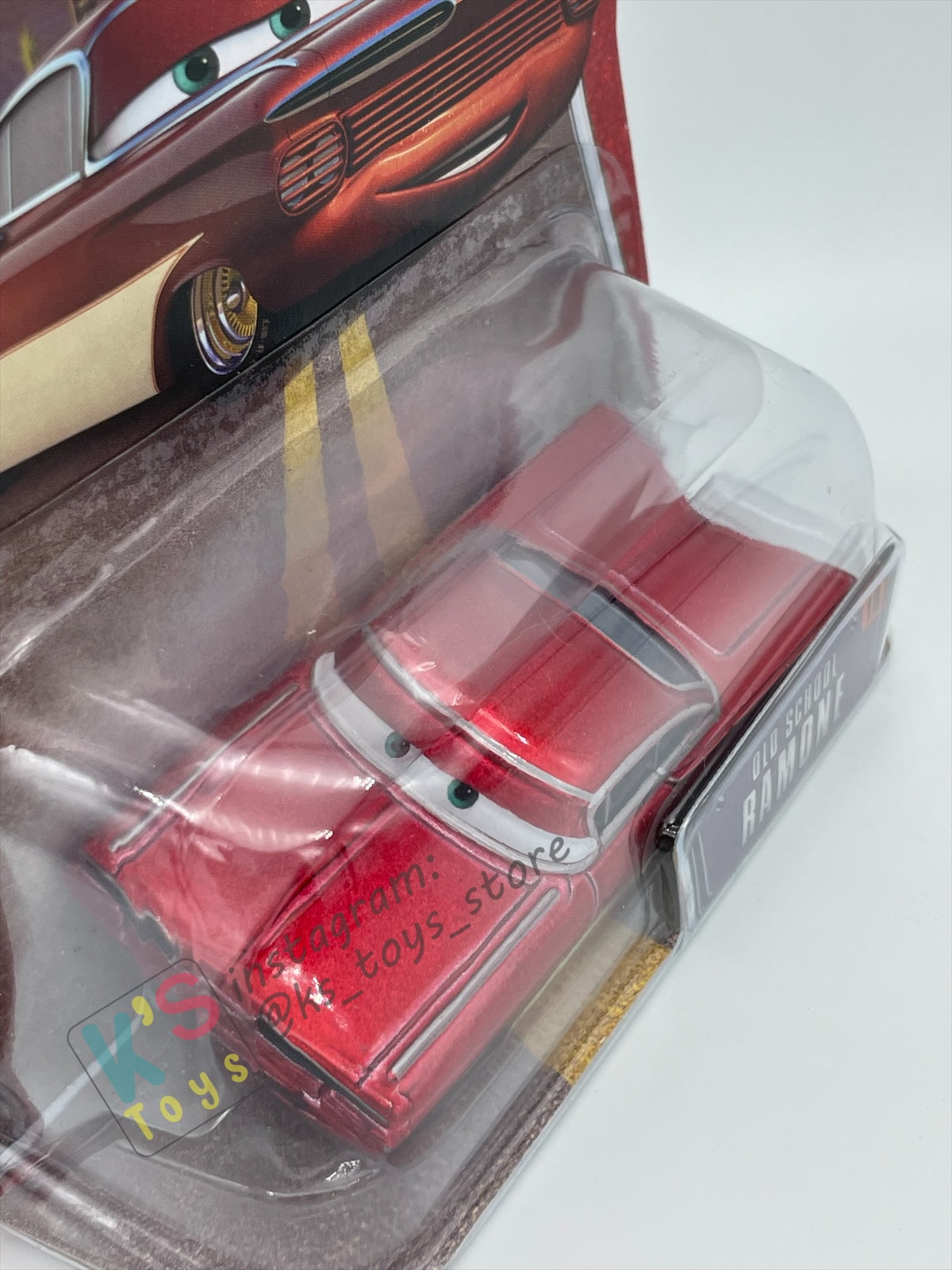 DISNEY PIXAR CARS BY MATTEL, OLD SCHOOL RAMONE - THE WORLD OF CARS - BNIP