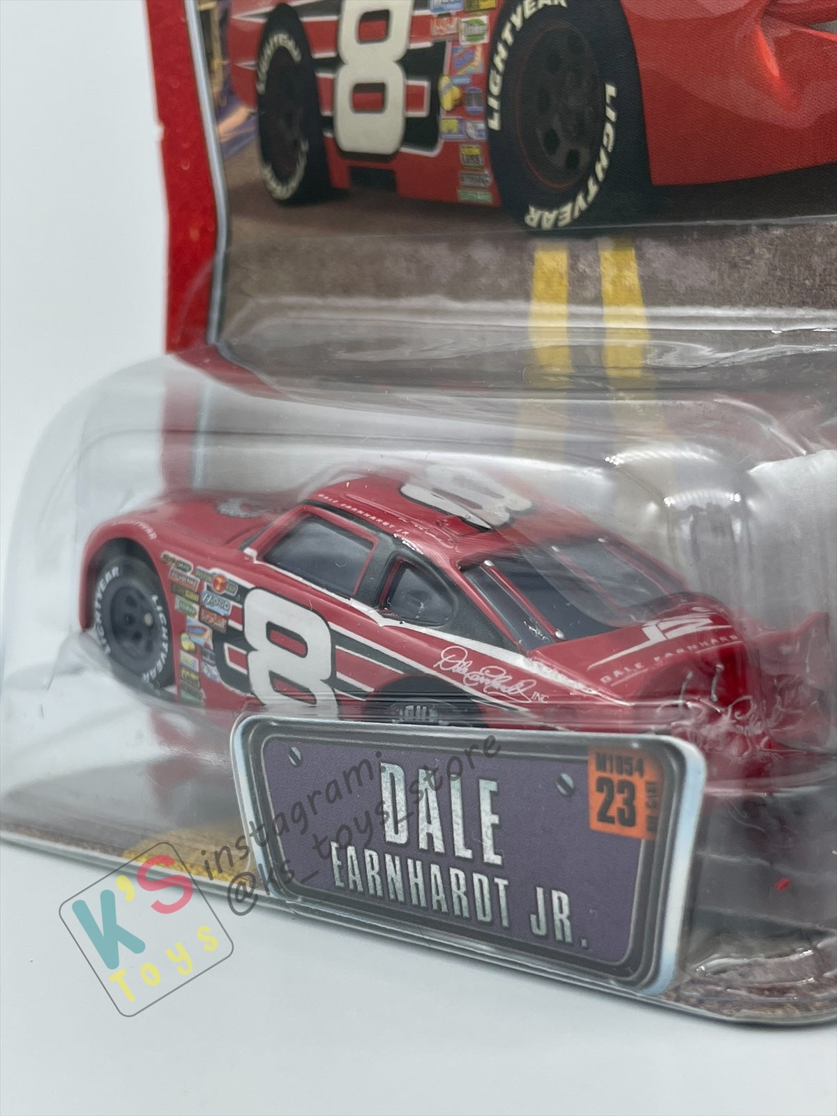DISNEY PIXAR CARS BY MATTEL, THE WORLD OF CARS SERIES - DALE EARNHARDT JR - BNIP