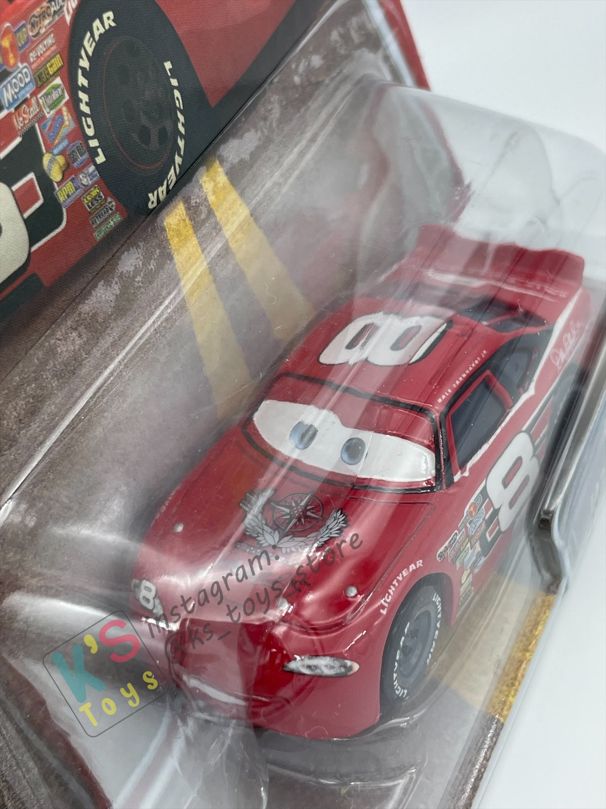 DISNEY PIXAR CARS BY MATTEL, THE WORLD OF CARS SERIES - DALE EARNHARDT JR - BNIP