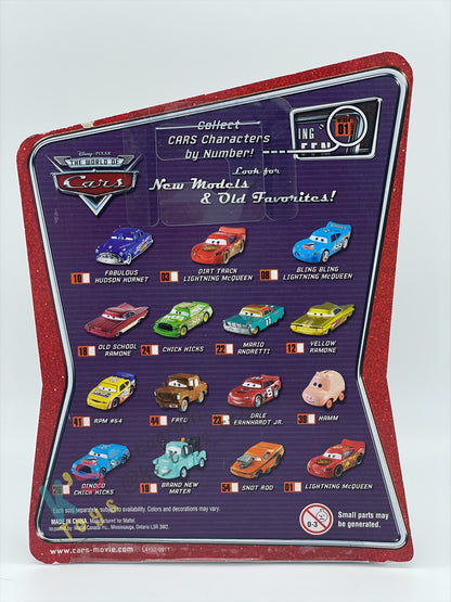 DISNEY PIXAR CARS BY MATTEL, THE WORLD OF CARS SERIES - DALE EARNHARDT JR - BNIP