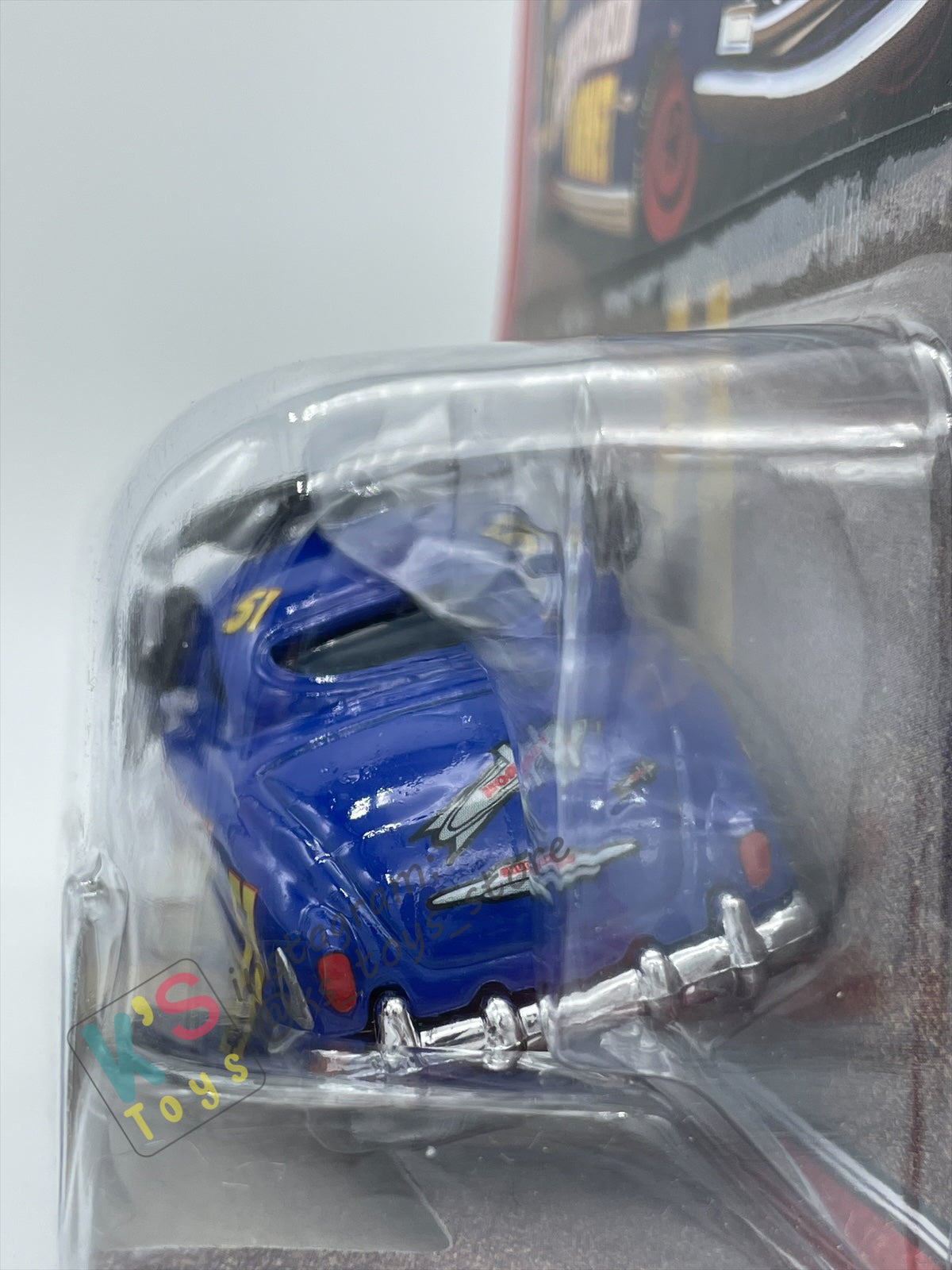 DISNEY PIXAR CARS BY MATTEL, THE WORLD OF CARS SERIES - PIT CREW MEMBER FABULOUS HUDSON HORNET - BNIP