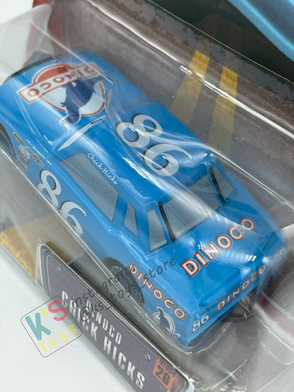 DISNEY PIXAR CARS BY MATTEL, THE WORLD OF CARS SERIES - DINOCO CHICK HICKS - BNIP