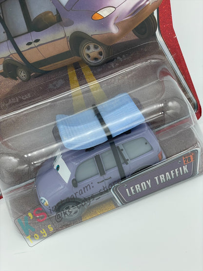 DISNEY PIXAR CARS BY MATTEL, THE WORLD OF CARS SERIES - LEROY TRAFFIK - BNIP
