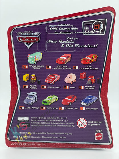 DISNEY PIXAR CARS BY MATTEL, THE WORLD OF CARS SERIES - LEROY TRAFFIK - BNIP