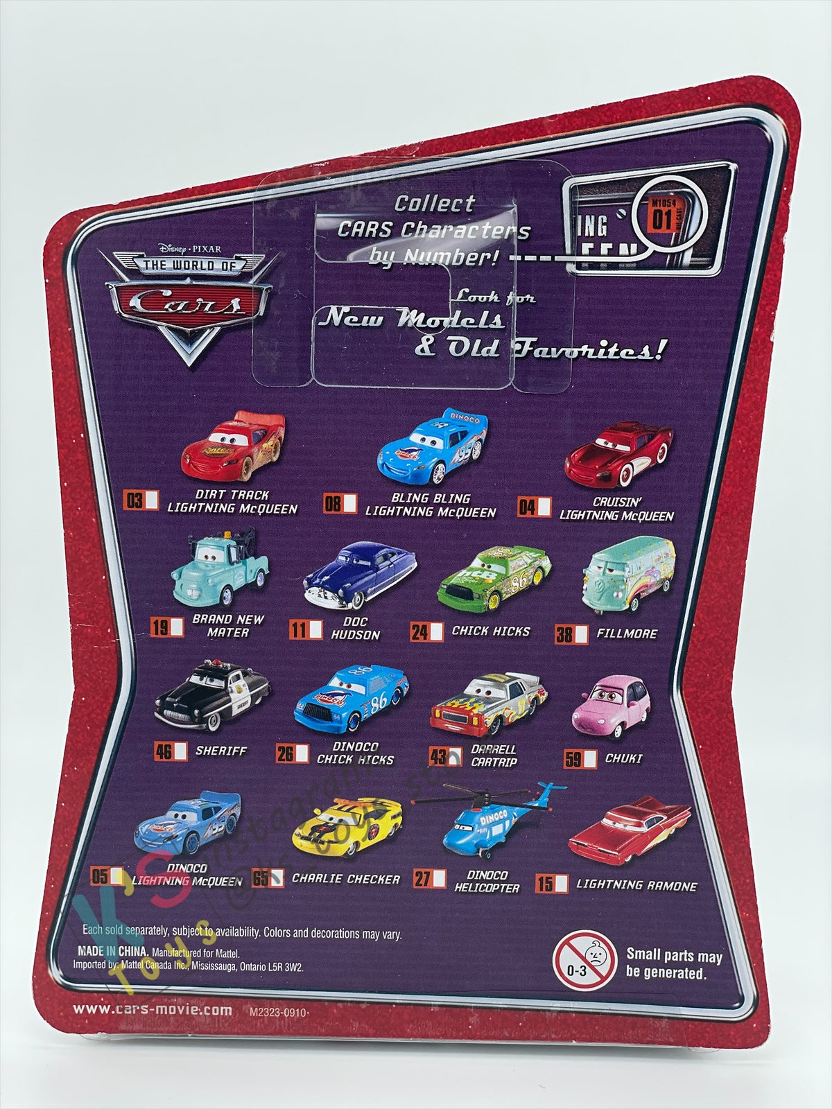 DISNEY PIXAR CARS BY MATTEL, THE WORLD OF CARS SERIES - LIGHTNING RAMONE - BNIP