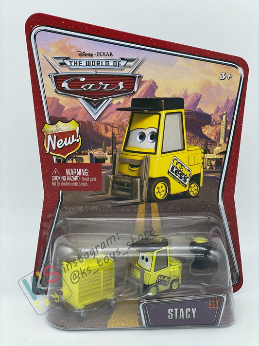 DISNEY PIXAR CARS BY MATTEL, THE WORLD OF CARS SERIES - STACY - BNIP