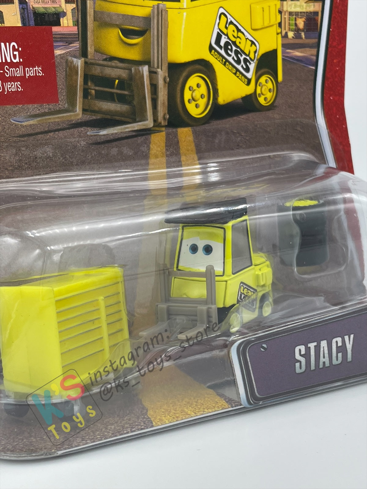 DISNEY PIXAR CARS BY MATTEL, THE WORLD OF CARS SERIES - STACY - BNIP