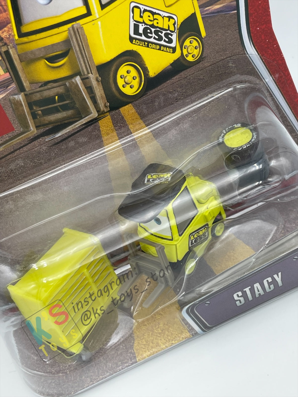 DISNEY PIXAR CARS BY MATTEL, THE WORLD OF CARS SERIES - STACY - BNIP