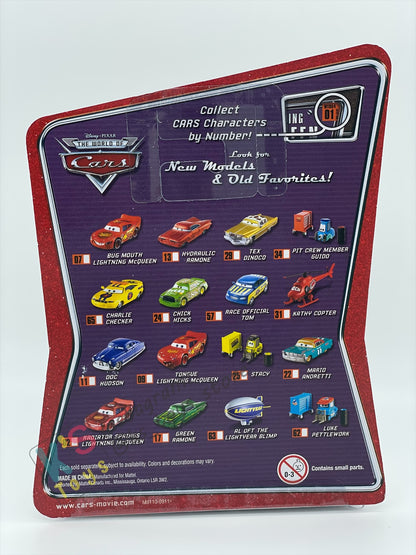 DISNEY PIXAR CARS BY MATTEL, THE WORLD OF CARS SERIES - STACY - BNIP