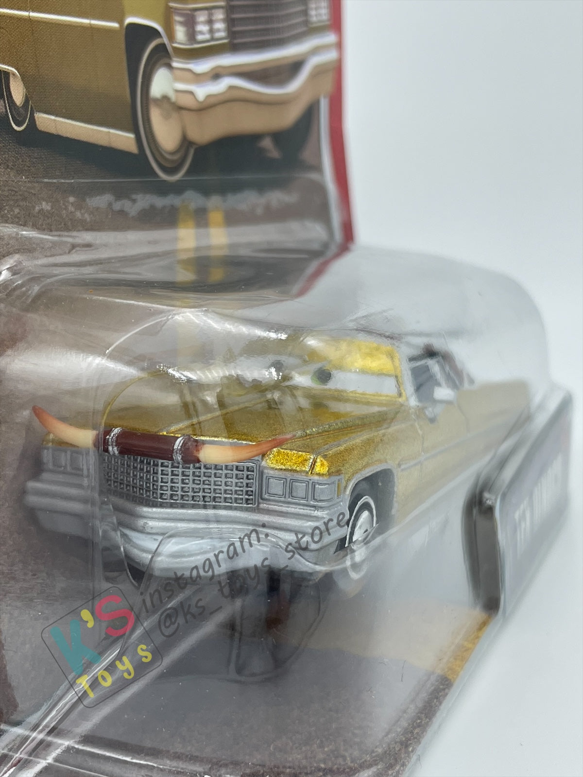 DISNEY PIXAR CARS BY MATTEL, THE WORLD OF CARS SERIES - TEX DINOCO - BNIP