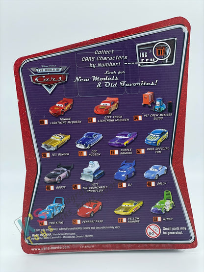 DISNEY PIXAR CARS BY MATTEL, THE WORLD OF CARS SERIES - TEX DINOCO - BNIP