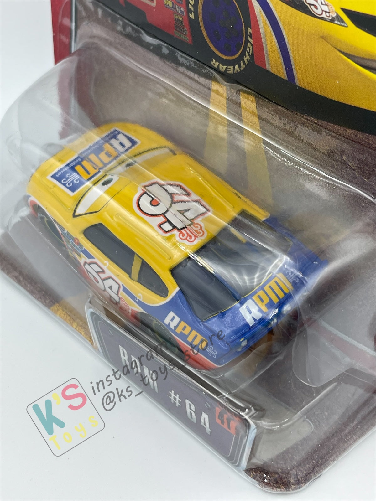 DISNEY PIXAR CARS BY MATTEL, THE WORLD OF CARS SERIES - RPM #64 - BNIP