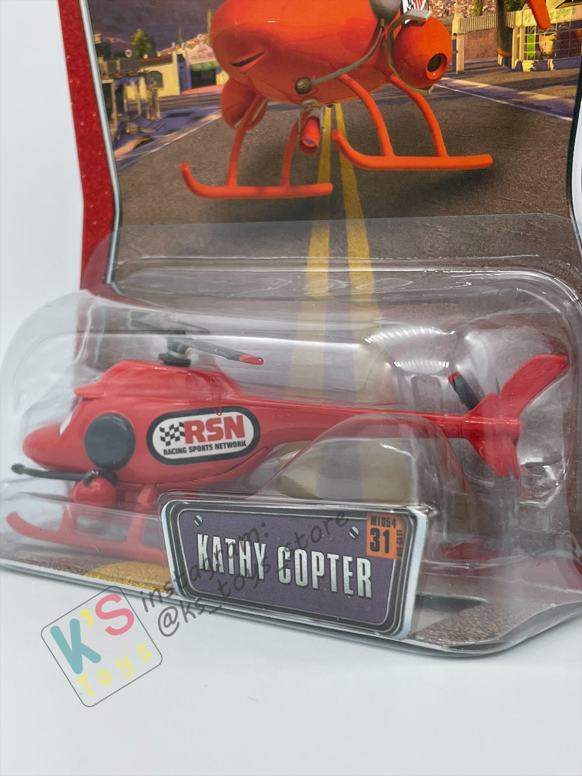 DISNEY PIXAR CARS BY MATTEL, THE WORLD OF CARS SERIES - KATHY COPTER - BNIP