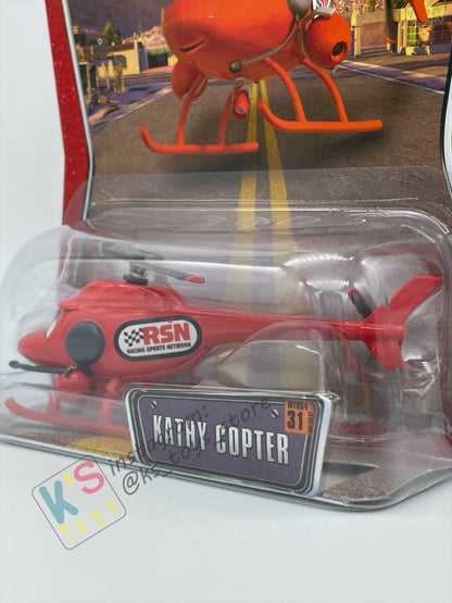 DISNEY PIXAR CARS BY MATTEL, THE WORLD OF CARS SERIES - KATHY COPTER - BNIP