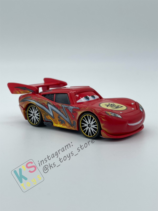 PRE-OWNED / LOOSE DISNEY PIXAR CARS - "DRAGON LIGHTNING MCQUEEN" -  CARS, TOKYO MATER SERIES - DISPLAYED CONDITION